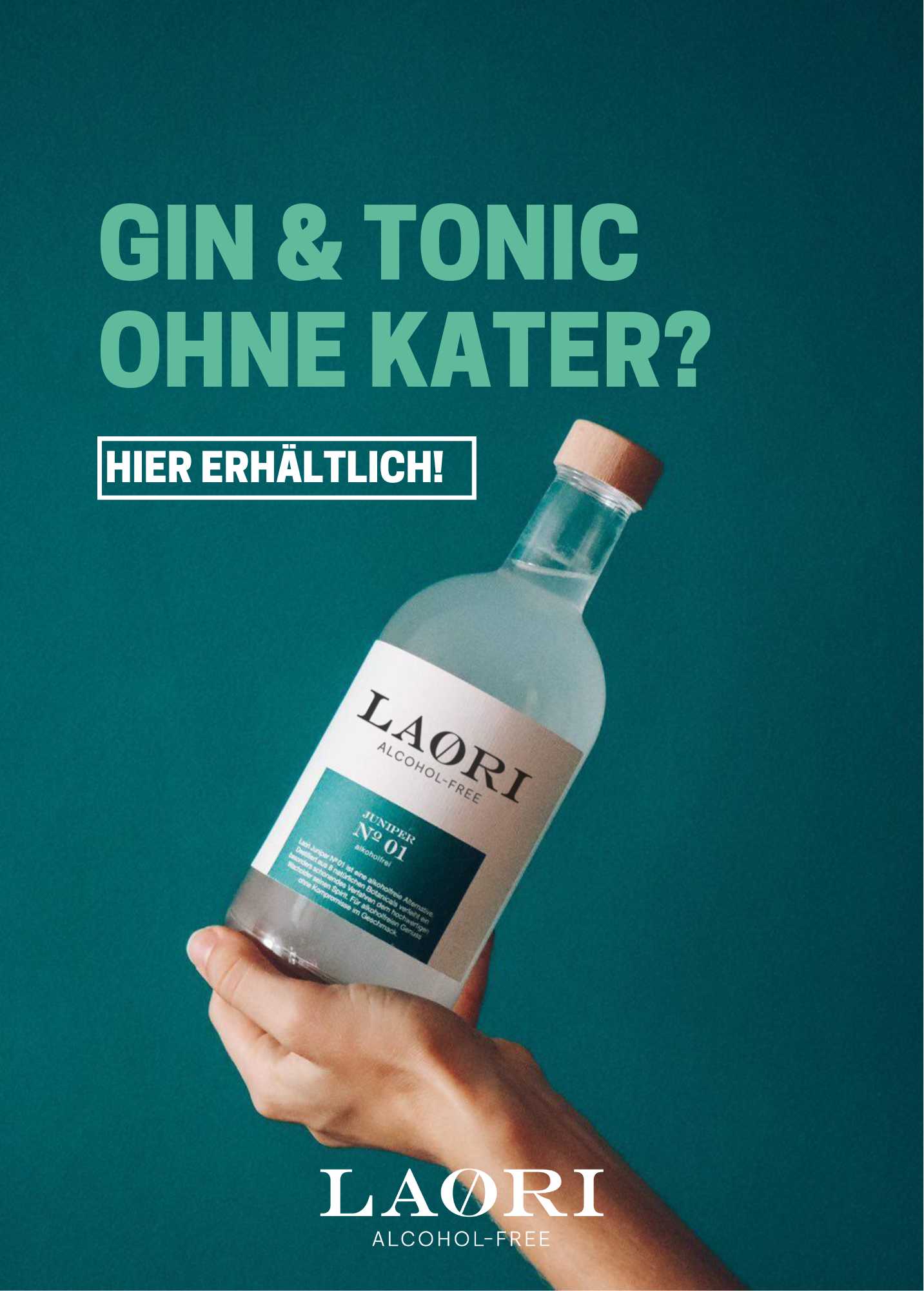 Standee Large (A4) - Gin