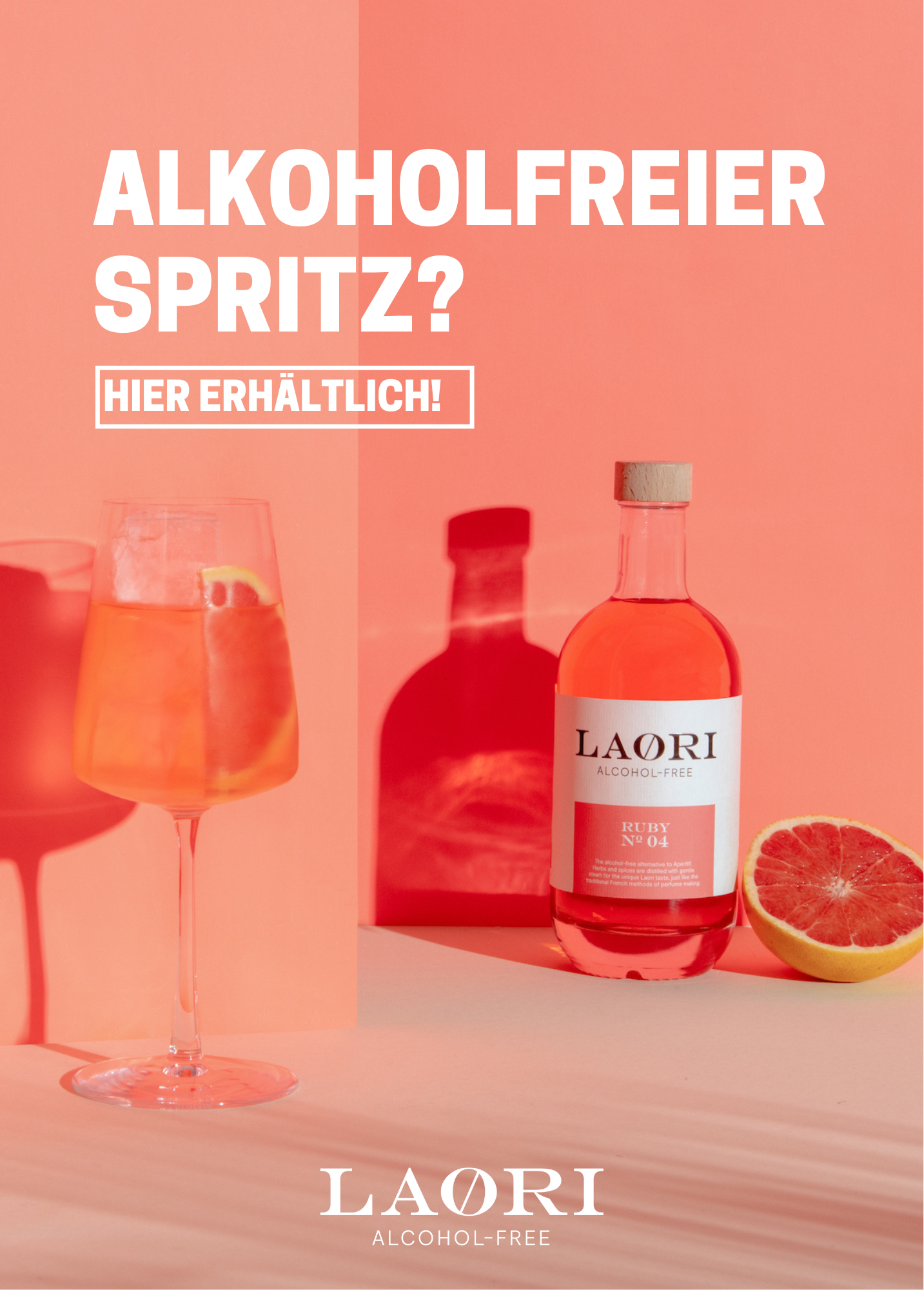 Display Large (A4) - Ruby Aperitif