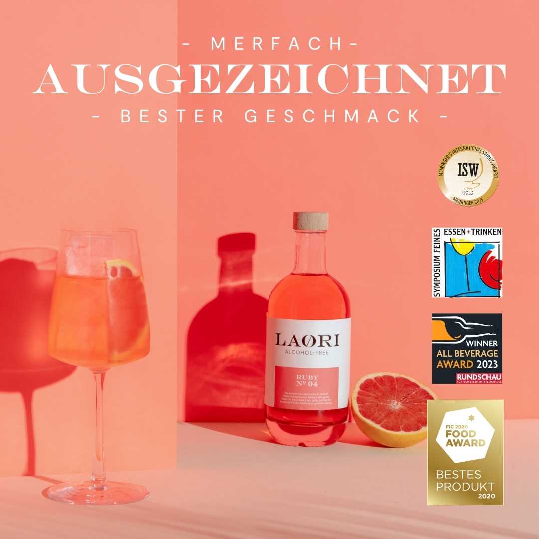 Mini tasting set: Laori Ruby Mini 0.05 + Tonic Water - Not suitable for sale